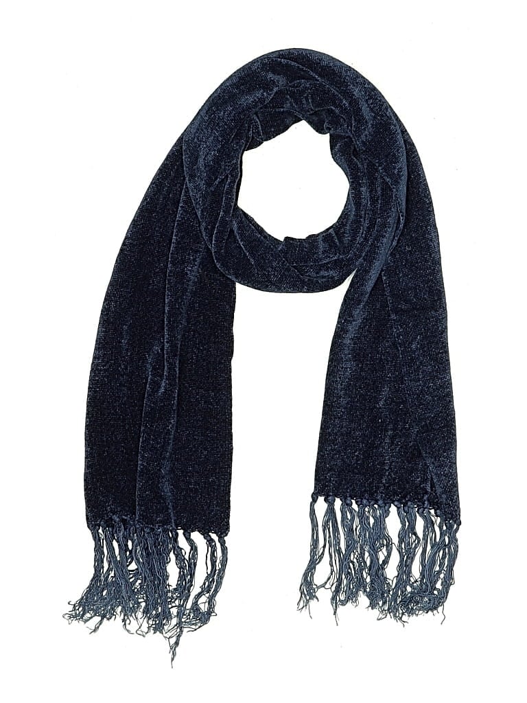 Pre-owned Unbranded Scarf In Blue