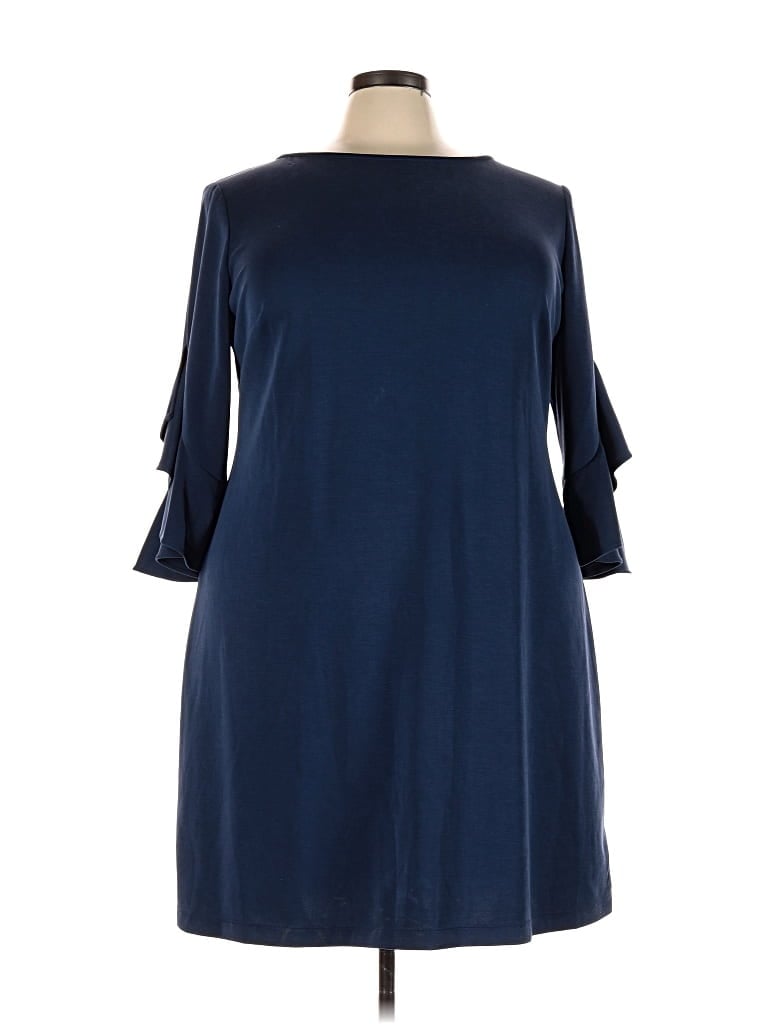 Pre-owned Taylor Casual Dress In Blue