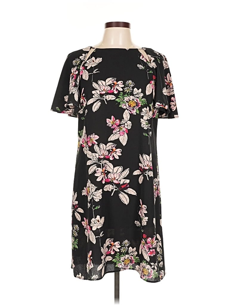 Pre-owned Julian Taylor Casual Dress In Black