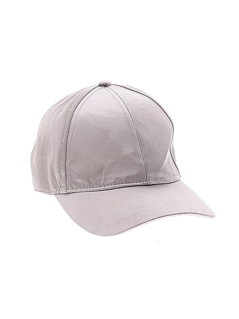 Pre-owned H&m Baseball Cap In Silver