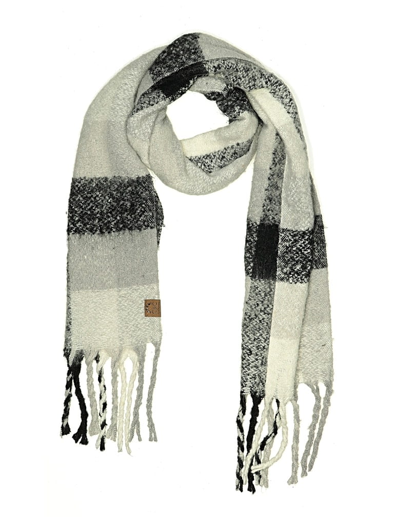 Pre-owned C&c California Scarf In Gray