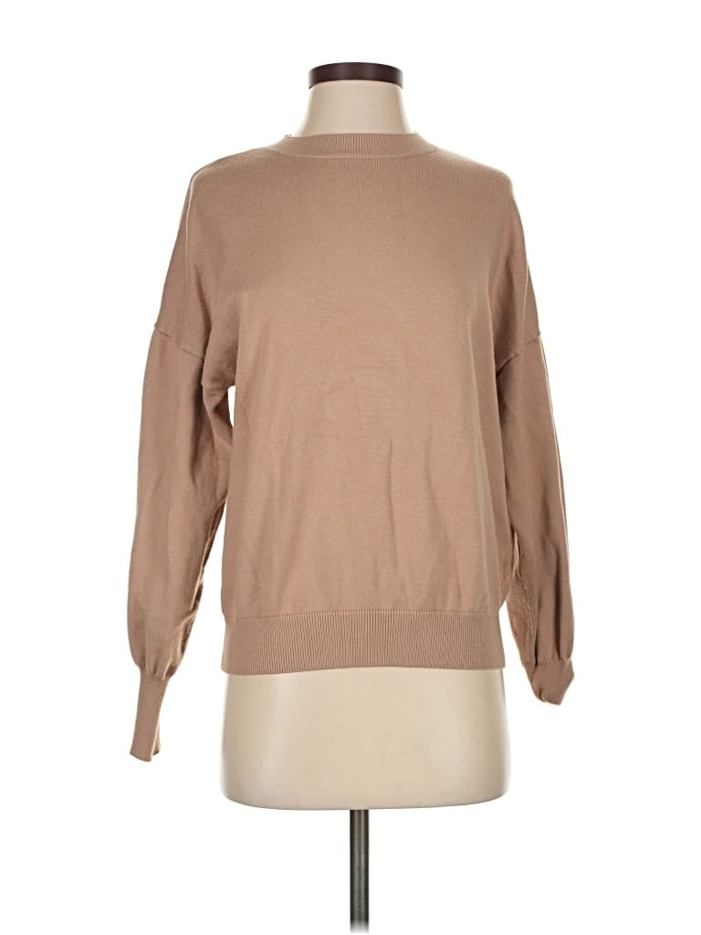 Pre-owned Unbranded Pullover Sweater In Brown