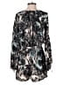 ASOS 100% Polyester Animal Print Teal Black Romper Size 6 - photo 2