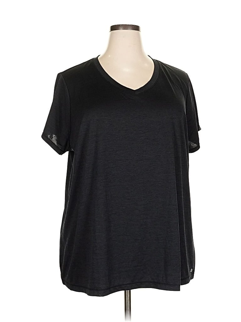 Xersion Active T-shirt In Black