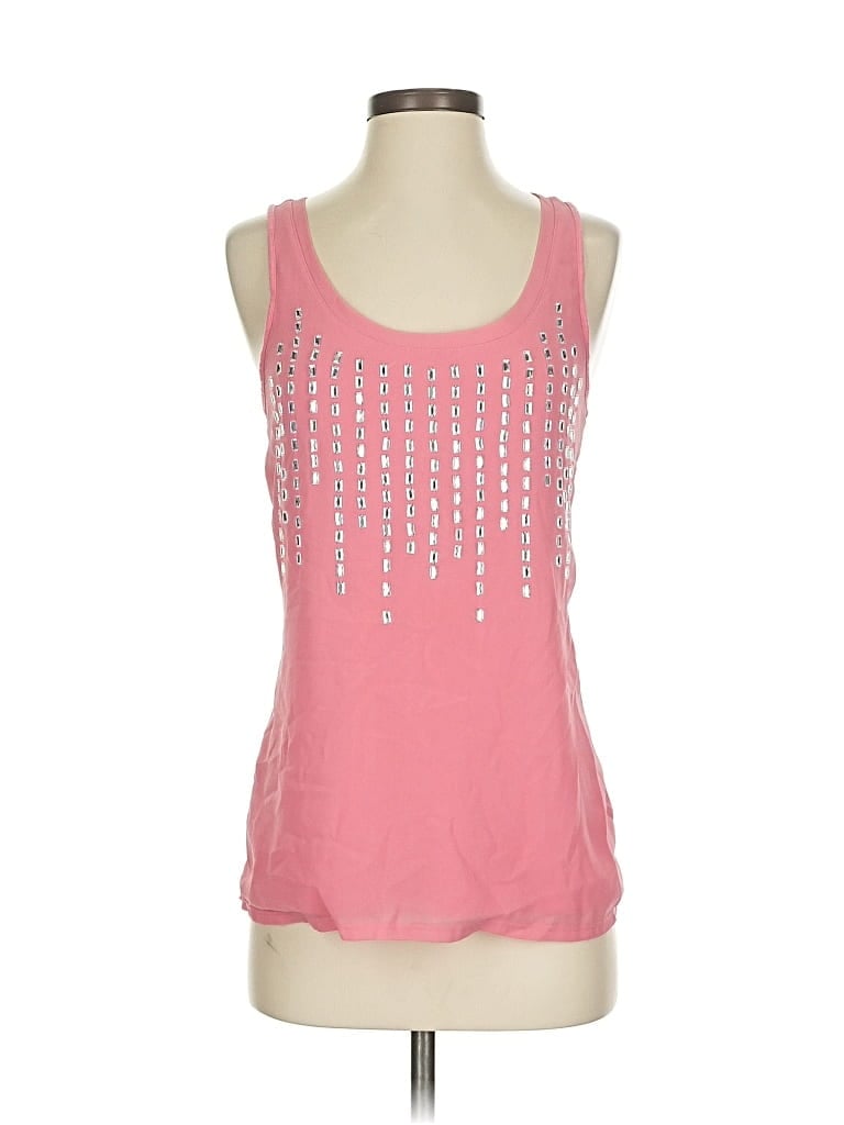 EXPRESS Pre-owned Tank Top Pink Halter Neckline Tops