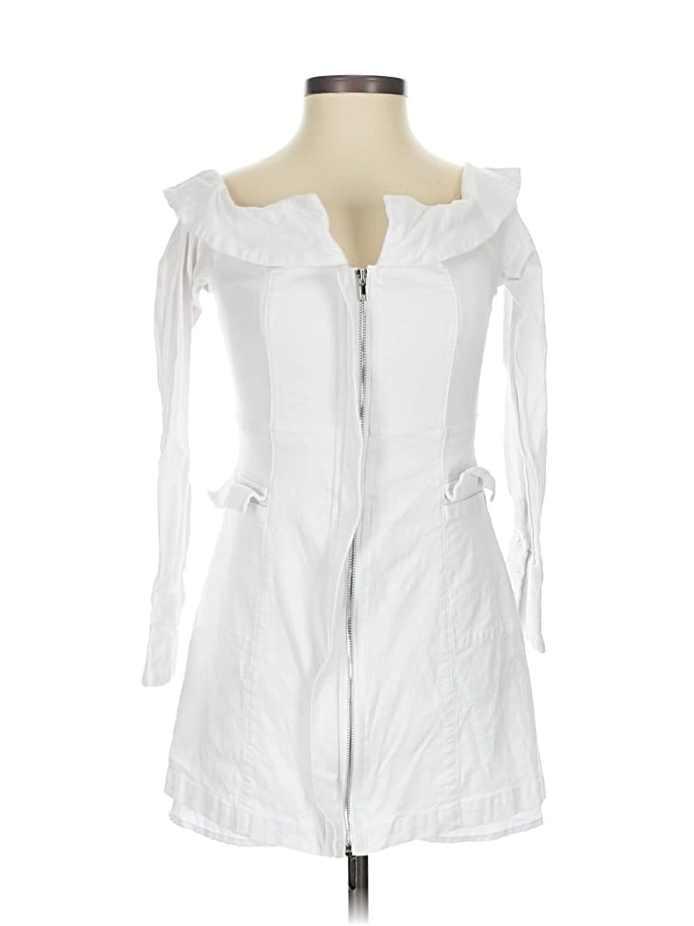 Pre-owned White Fox Casual Dress In White