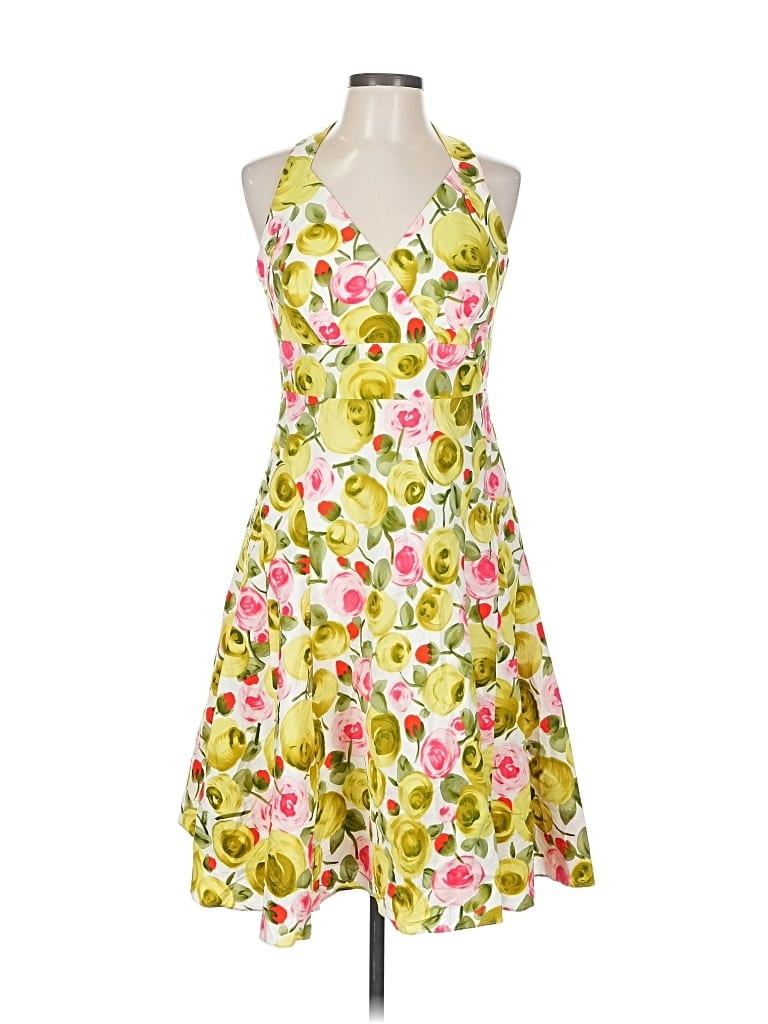 Pre-owned Talbots Cocktail Dress In Green