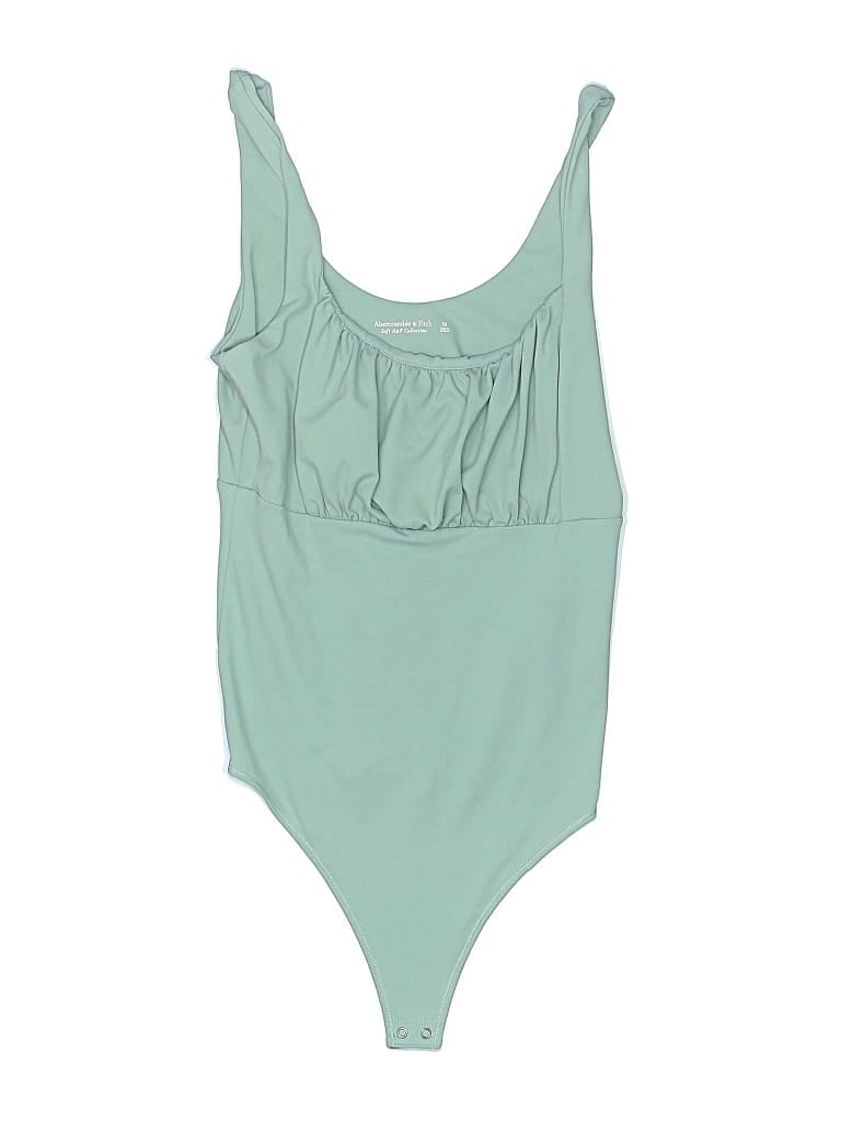 Pre-owned Abercrombie & Fitch Bodysuit In Green