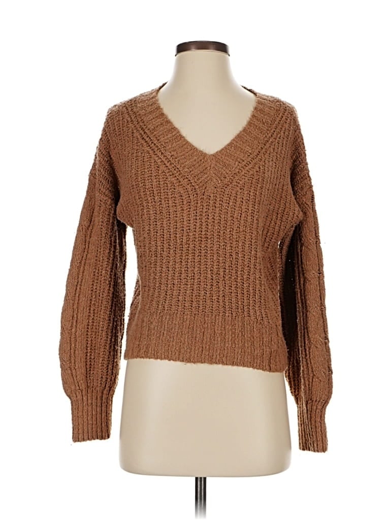 Click to view more detailed imagery on our partner's website Pre-owned So Pullover Sweater In Brown