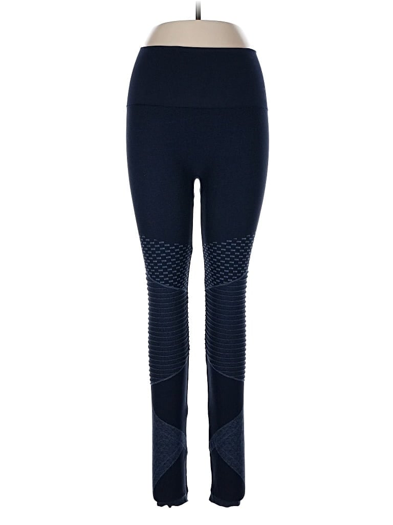 Pre-owned Spanx Active Pants In Blue