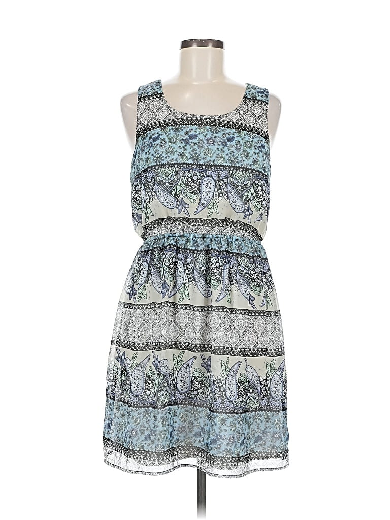 Pre-owned Forever 21 Contemporary Romper In Blue