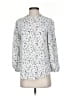 Joie 100% Viscose Silver 3/4 Sleeve Blouse Size XS - photo 1