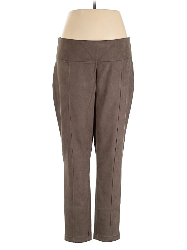 Pre-owned Andrew Marc For Costco Active Pants In Brown