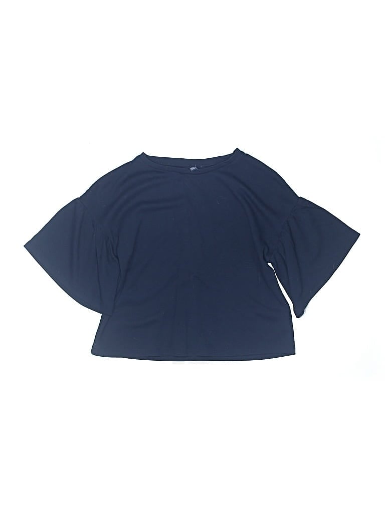 Pre-owned Uniqlo Kids' Short Sleeve T-shirt In Blue
