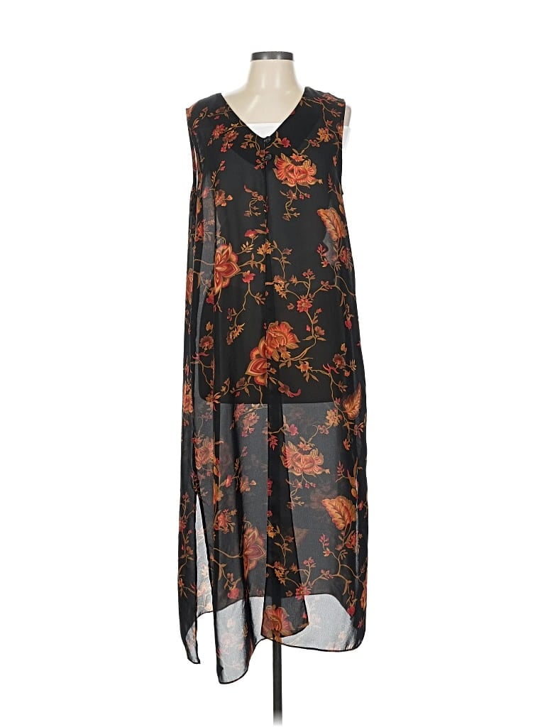 Pre-owned Coldwater Creek Casual Dress In Black