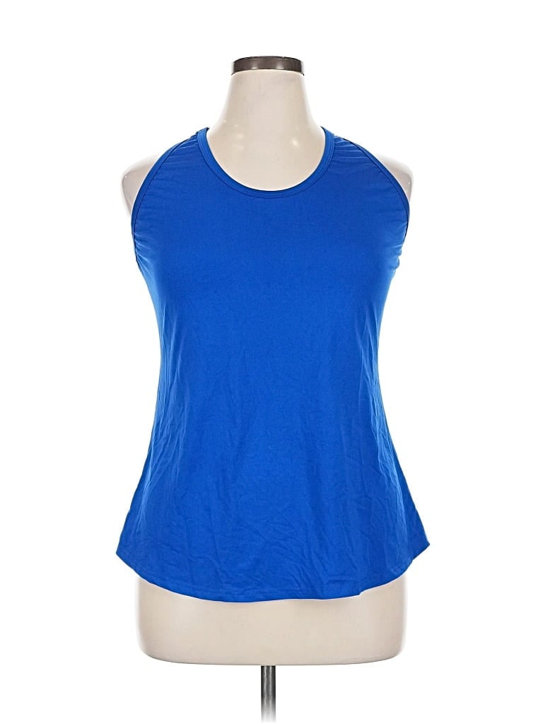 Pre-owned Unbranded Active Tank Top In Blue
