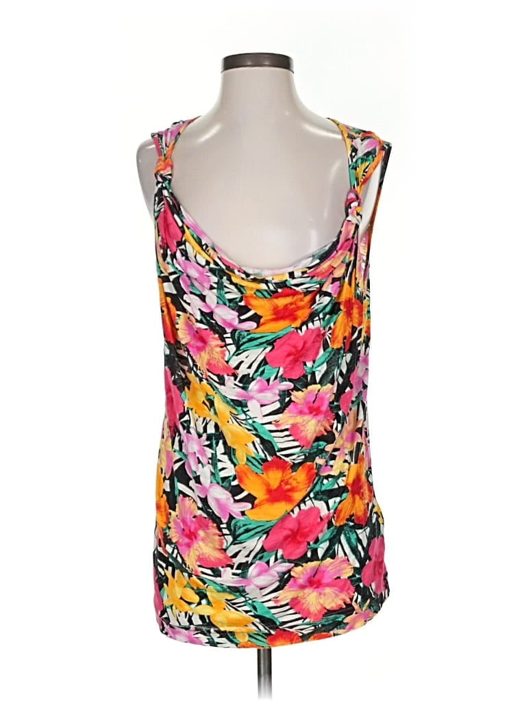 Pre-owned H&m Sleeveless Top Pink Scoop Neck Tops