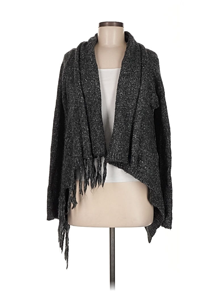 Pre-owned Lovestitch Cardigan Sweater In Gray