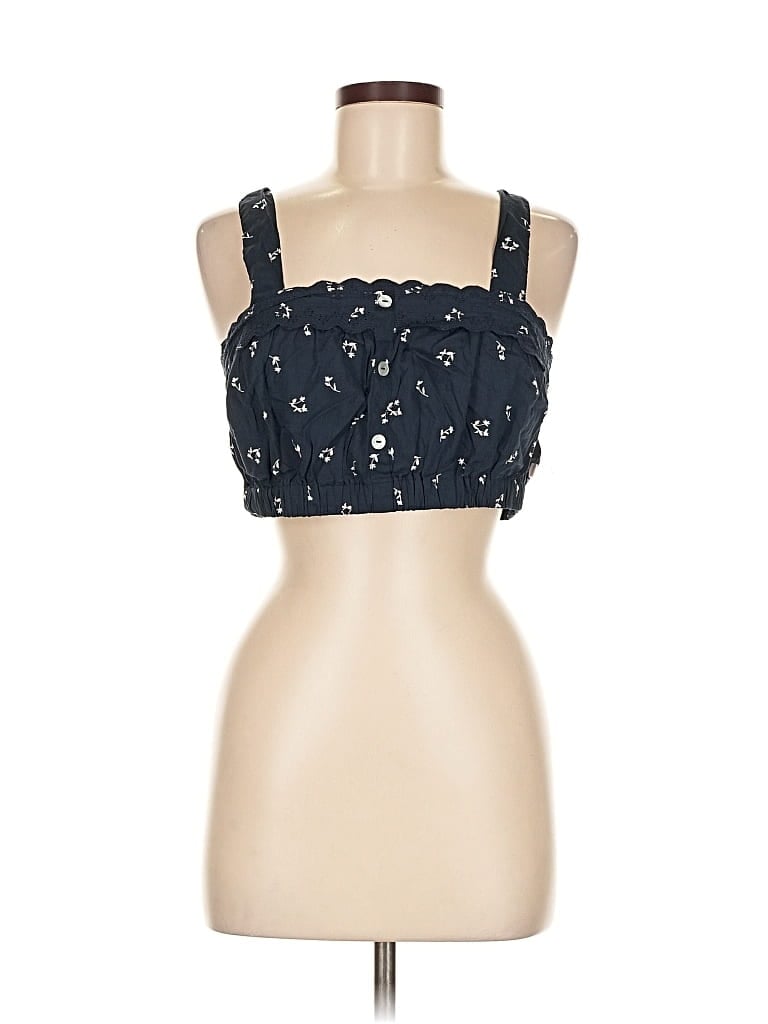 Click to view more detailed imagery on our partner's website Pre-owned Only Sleeveless Blouse In Blue