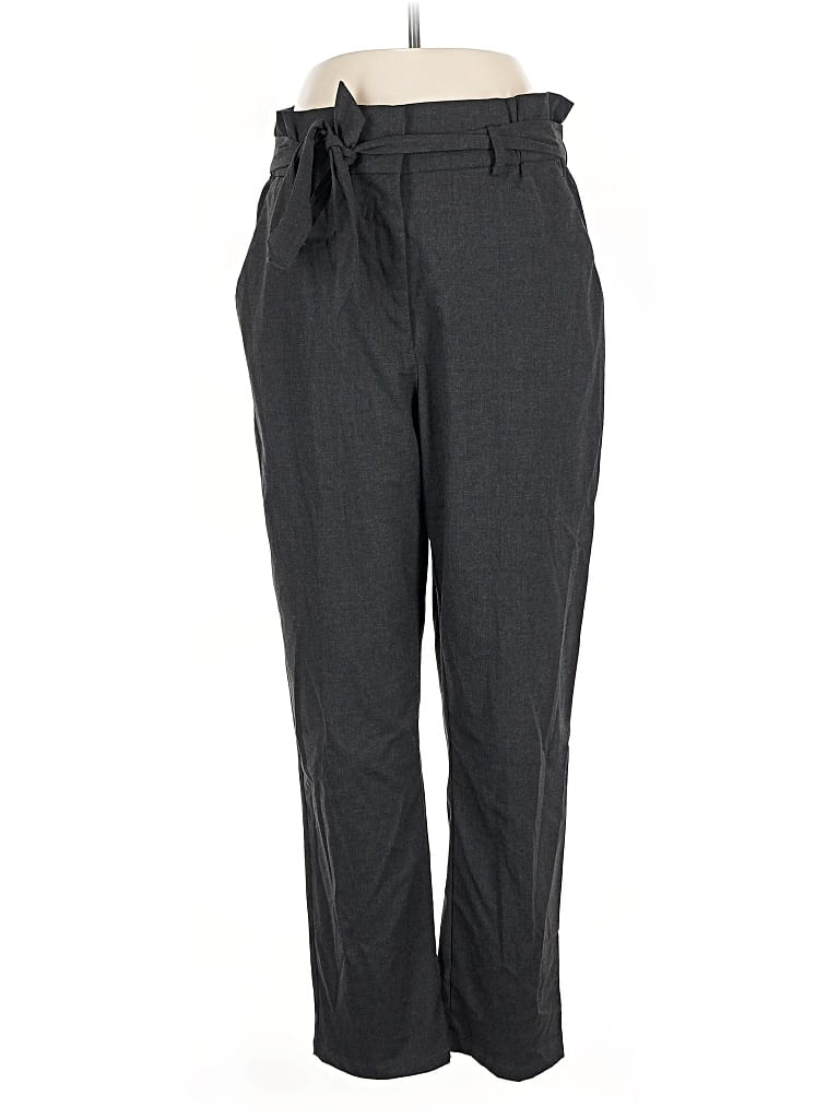 Pre-owned H&m Dress Pants In Gray