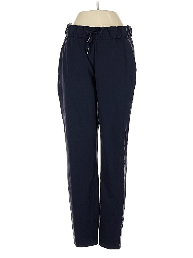 Pre-owned Lululemon Athletica Track Pants In Blue