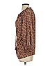 Paani 100% Polyester Brown 3/4 Sleeve Blouse Size S - photo 5