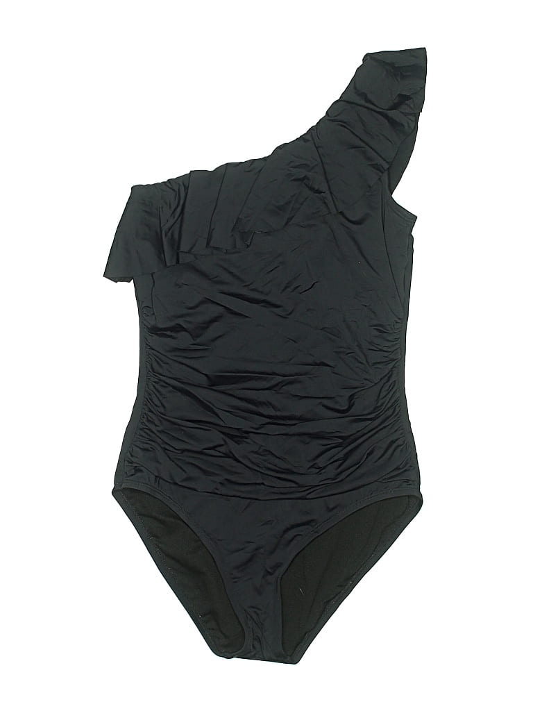 Pre-owned Hilor One Piece Swimsuit In Black