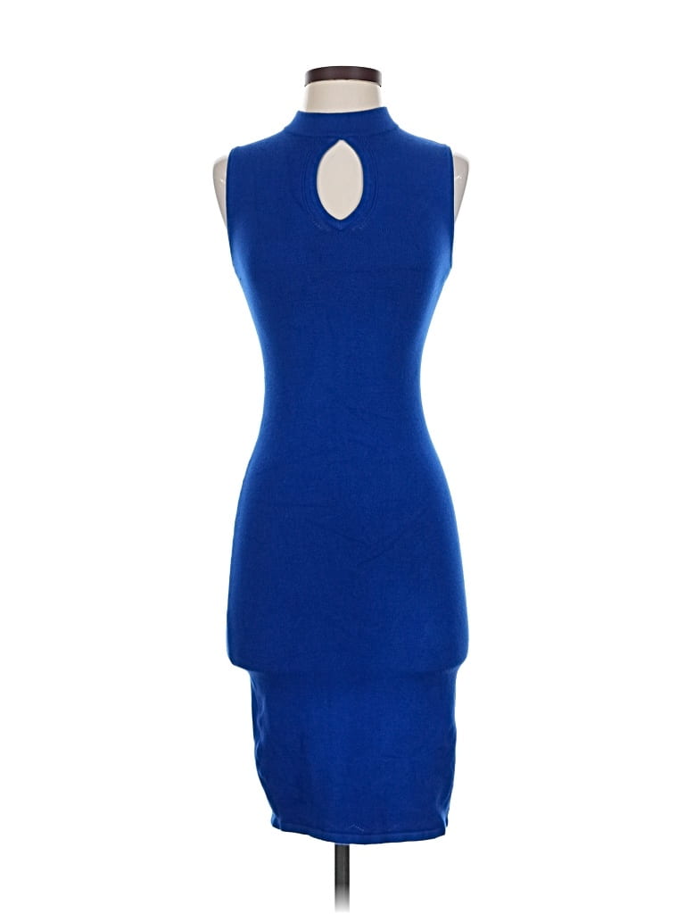 Pre-owned Bebe Cocktail Dress In Blue