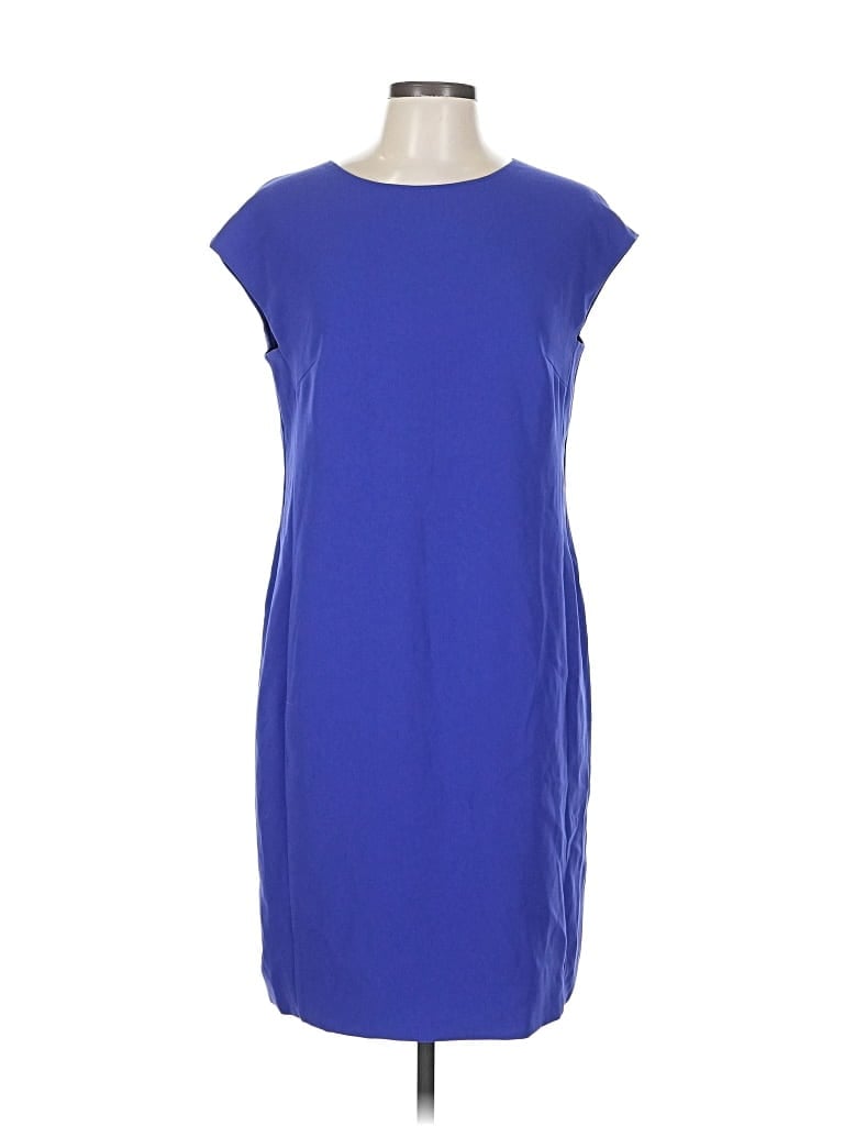 Pre-owned Mm. Lafleur Casual Dress In Blue
