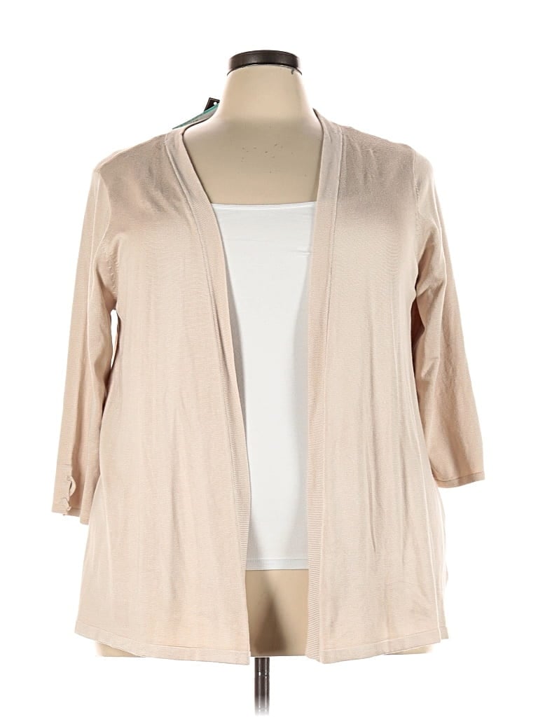 Lety & Me Cardigan Sweater In Brown