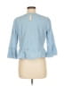 Atmosphere Blue 3/4 Sleeve Blouse Size 8 - photo 2