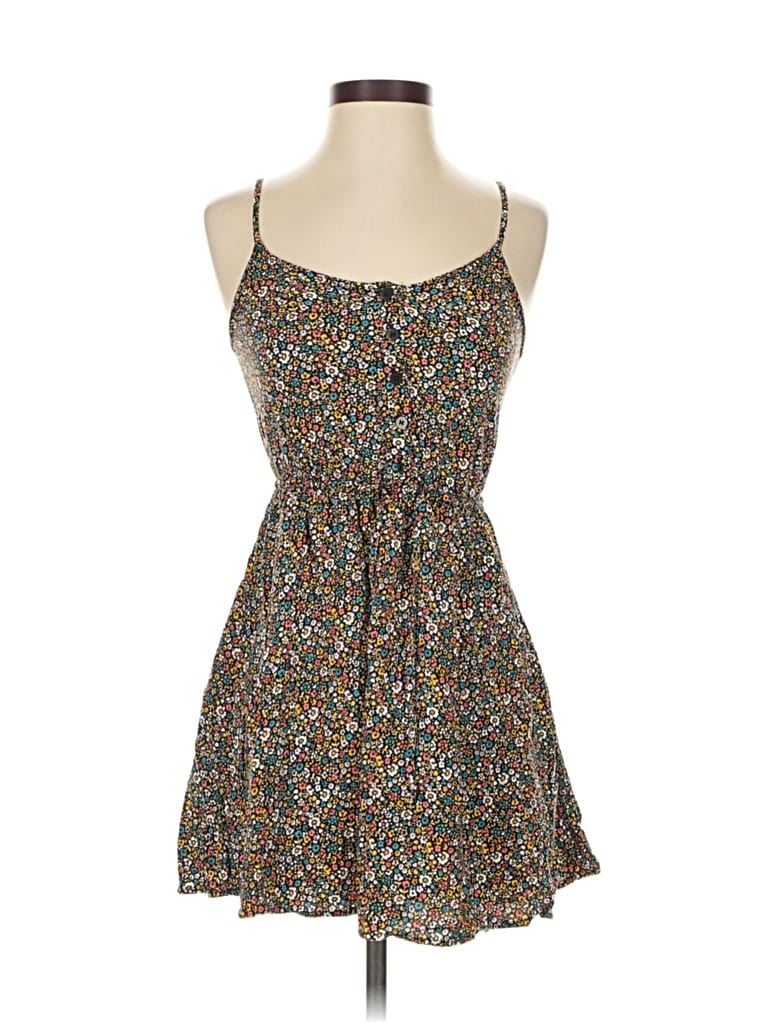 Pre-owned Divided By H&m Casual Dress In Brown