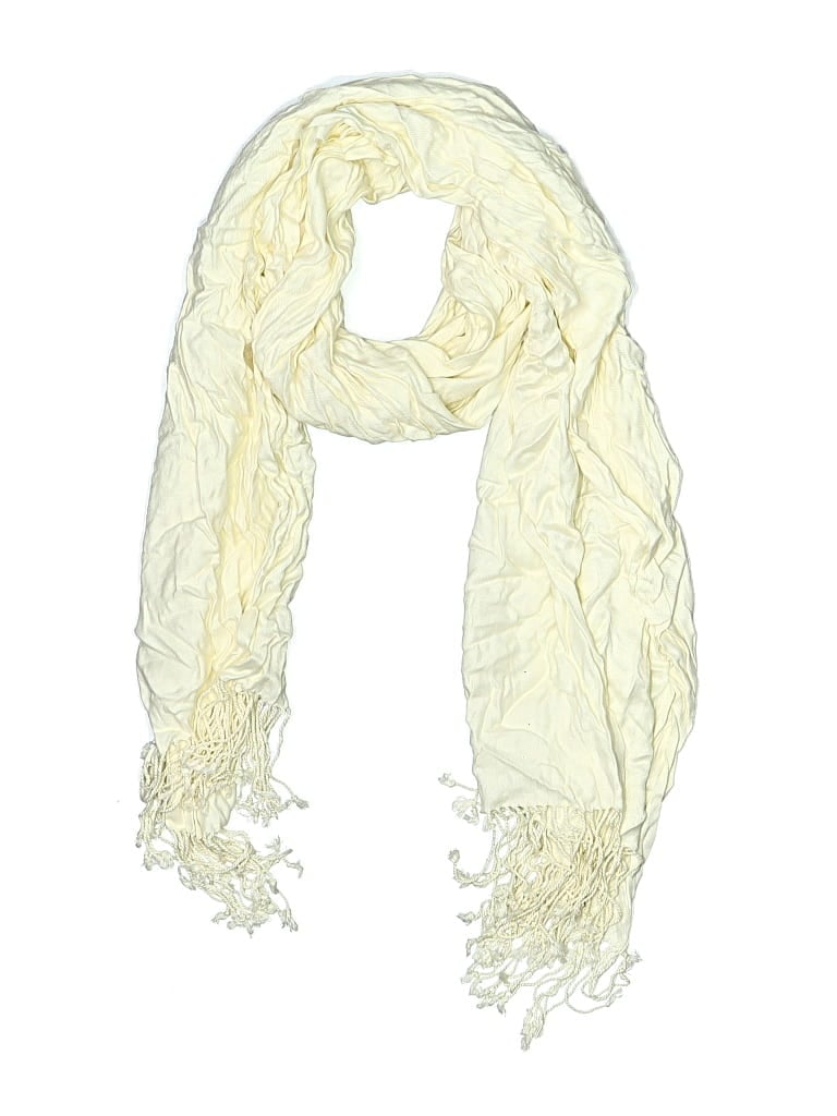 Pre-owned Unbranded Scarf In White