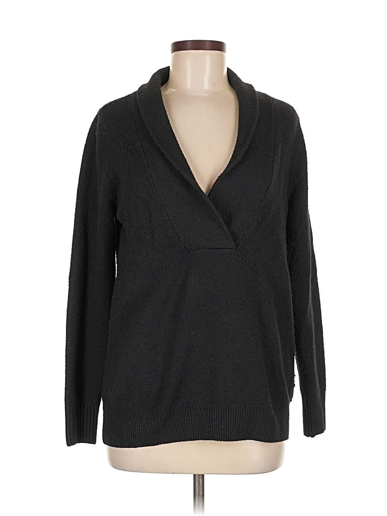 Pre-owned Soft Surroundings Cardigan Sweater In Black