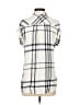 Rails 100% Rayon Plaid Ivory Sleeveless Button-Down Shirt Size XS - photo 2