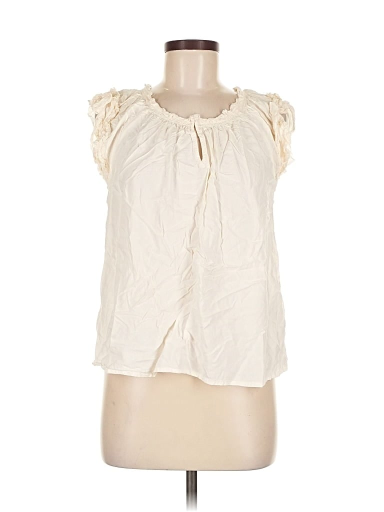Pre-owned Old Navy Sleeveless Blouse In White