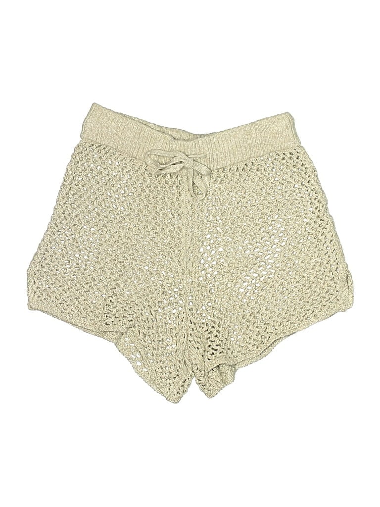 Pre-owned Abercrombie & Fitch Shorts In Gold