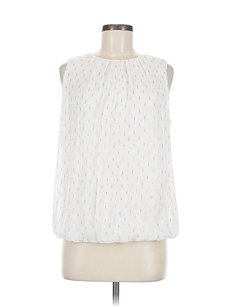 LIZ CLAIBORNE Pre-owned Sleeveless Blouse In White