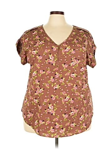 Speed Control Short Sleeve Blouse (view 1)