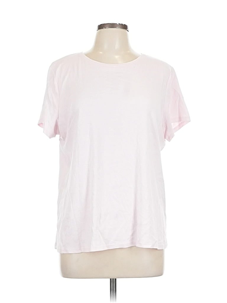 Pre-owned Croft & Barrow Short Sleeve T-shirt In Pink