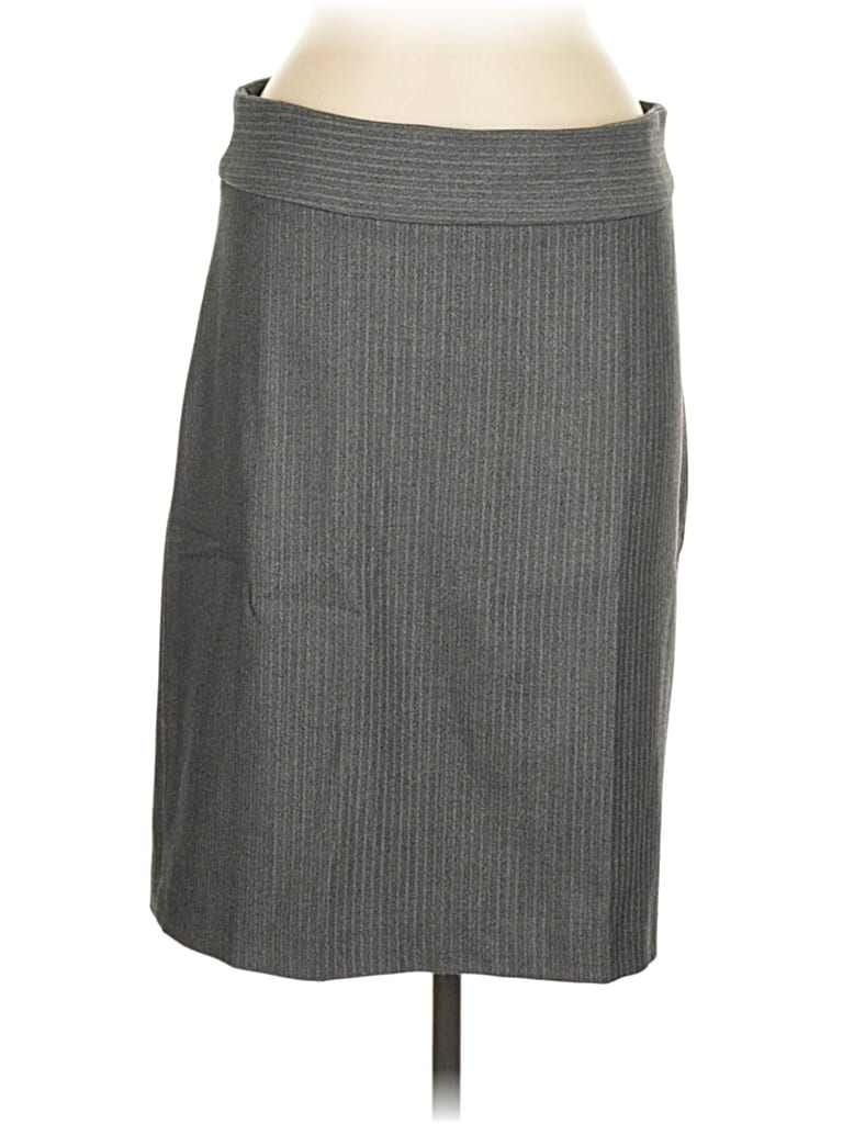 Pre-owned Vivienne Vivienne Tam Formal Skirt In Gray