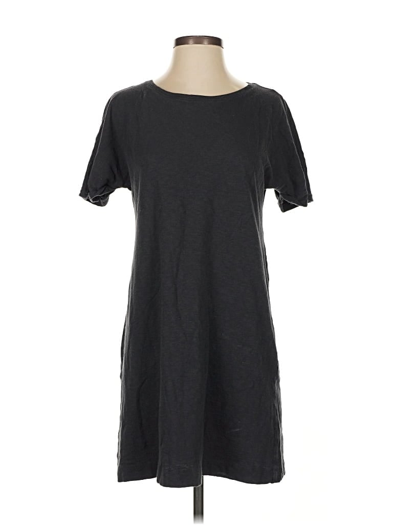 Pre-owned Lou & Grey Casual Dress In Gray