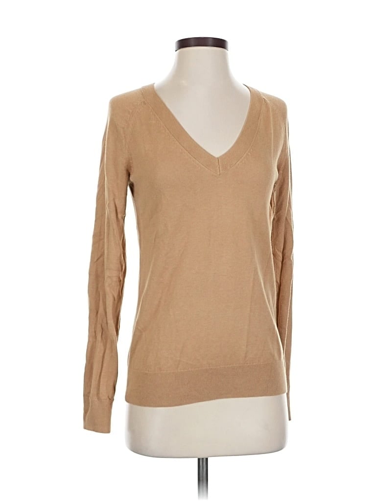 Pre-owned Banana Republic Factory Store Long Sleeve T-shirt In Brown