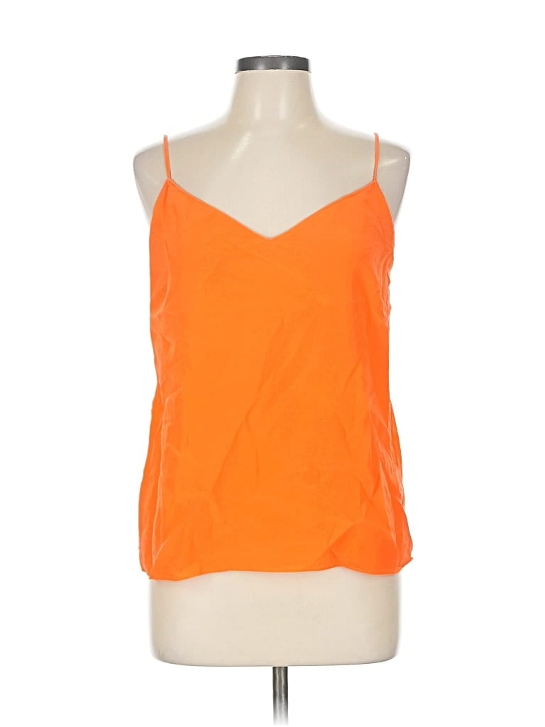 RAG & BONE Pre-owned Sleeveless Top Orange Halter Neckline Tops