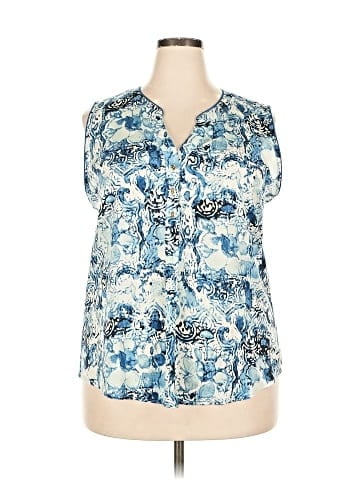 Hanna & Gracie Sleeveless Blouse (view 1)
