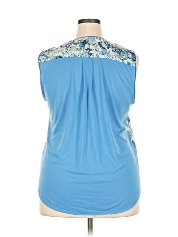 Hanna & Gracie Sleeveless Blouse (view 2)