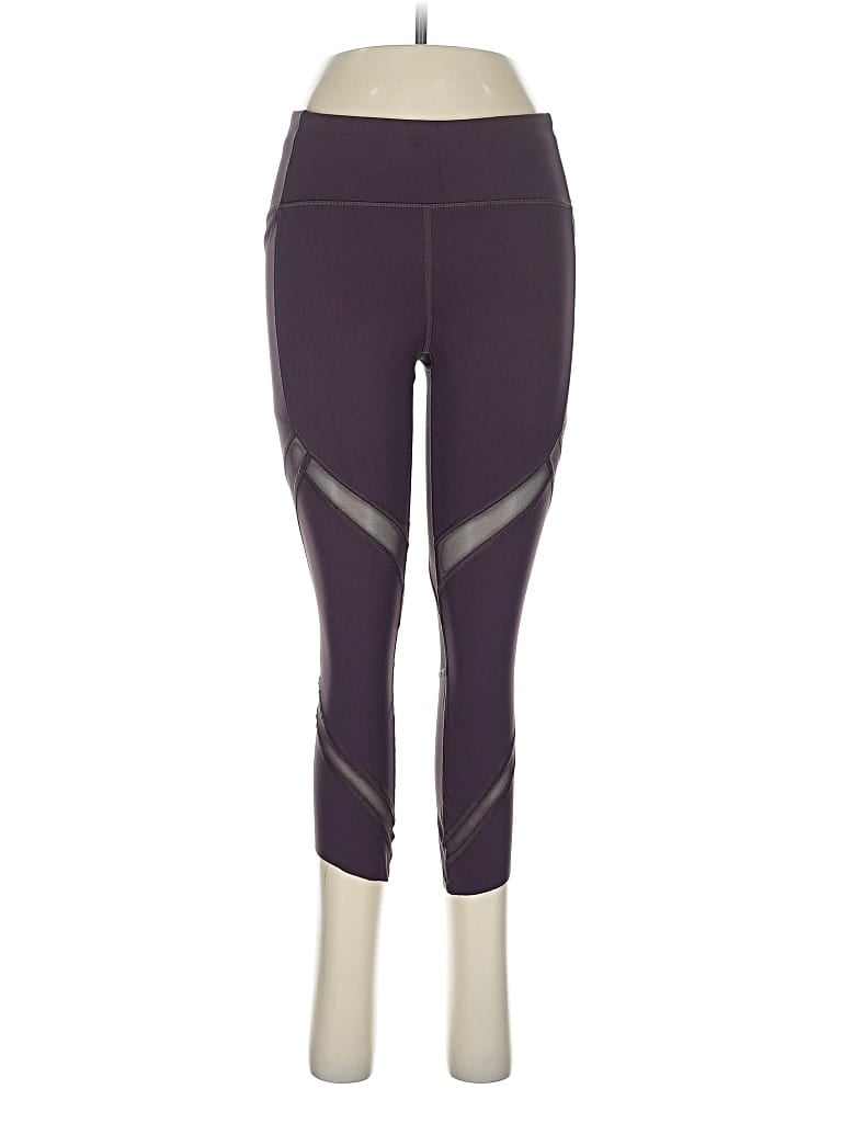 Pre-owned Lululemon Athletica Active Pants In Purple