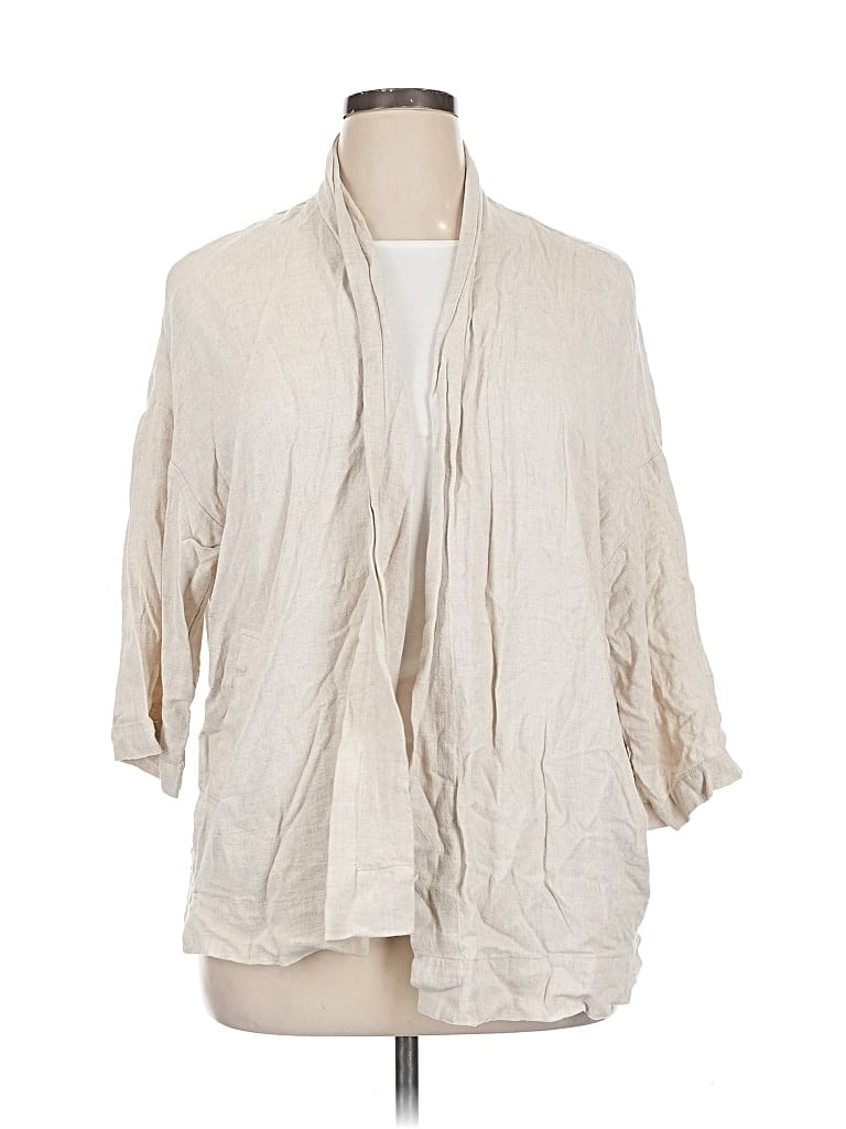 Pre-owned Grade & Gather Kimono In Brown