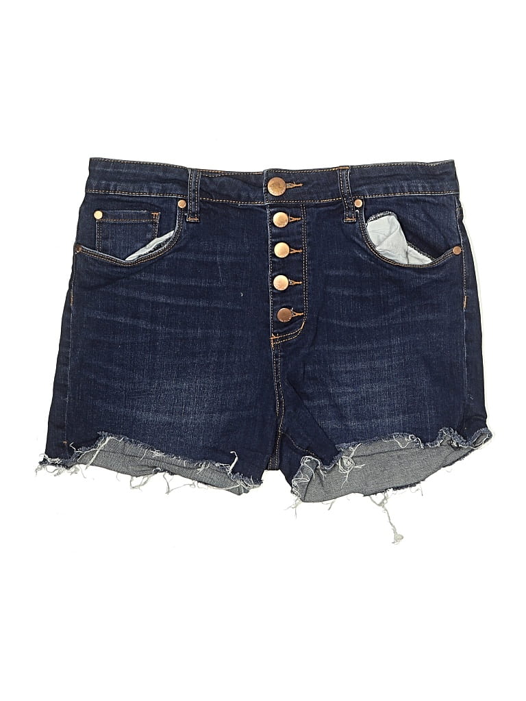 Pre-owned See Thru Soul Denim Shorts In Blue