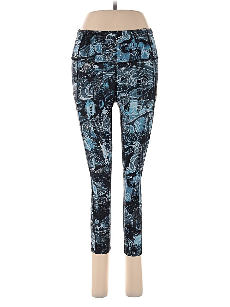 Pre-owned Lululemon Athletica Active Pants In Blue